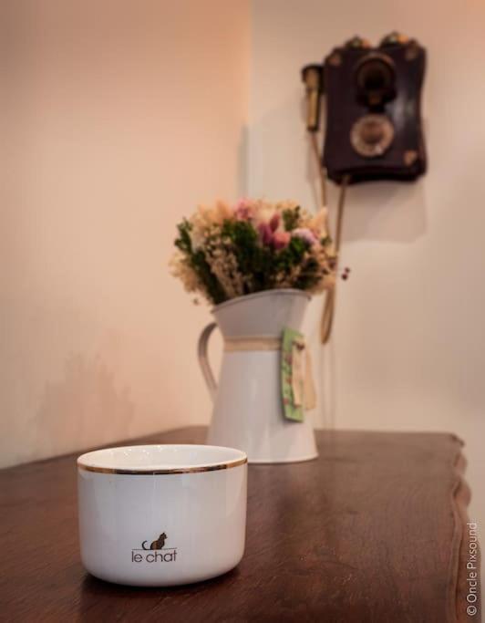 Studio Le Chat'Oh! Combourg Exterior foto